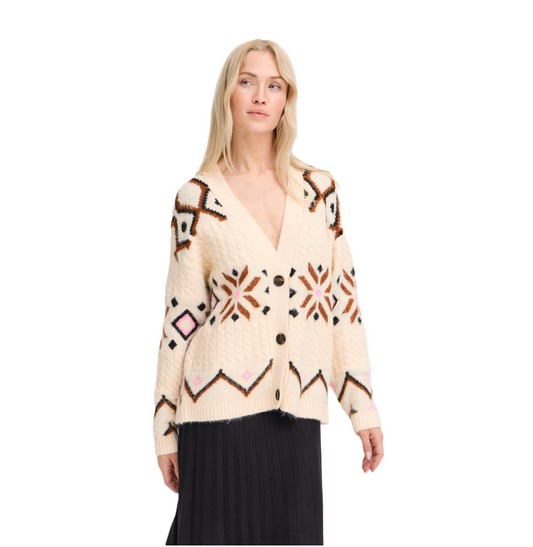 B.Young BYMelpa Patterned Cardigan