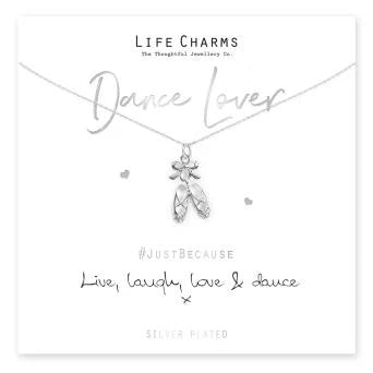 Life Charms Ballet shoes necklace