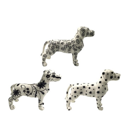 B/W Jules Labrador Money Box