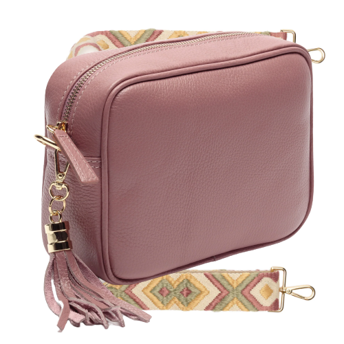 Dusty rose crossbody bag hotsell