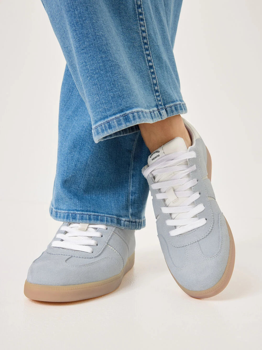 Tamaris 1-23624-43 Suede leather lace up trainers