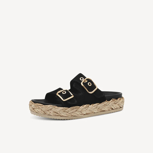 Tamaris Black Sandal