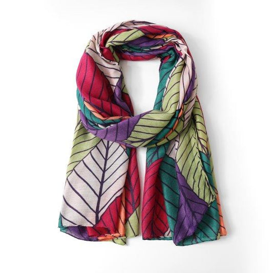 Butterfly Eco Leaves Scarf