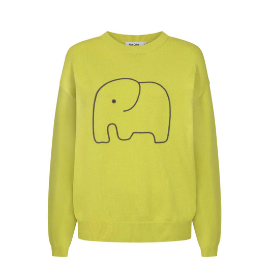 Alice Collins Elephant Pullover