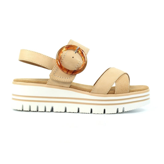 Lunar Elise Chunky Wedge Sandal