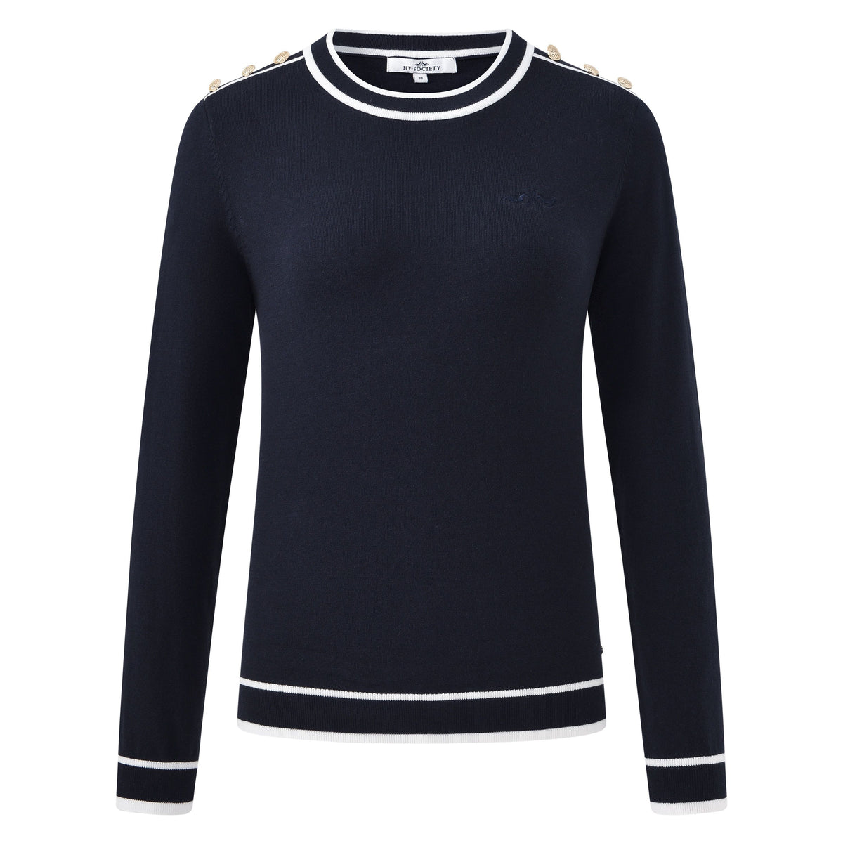 HV. Society Xanna Navy Pullover 0409103854