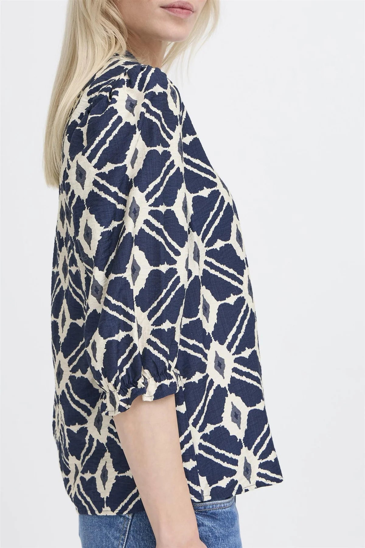 B.Young ByIKAIA V Neck Blouse