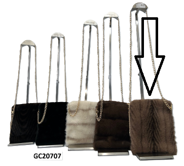 Malissa J Faux Fur Cross Body