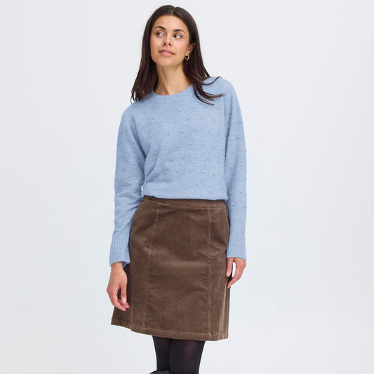 Fransa FRELISE PU 2 Blue Jumper