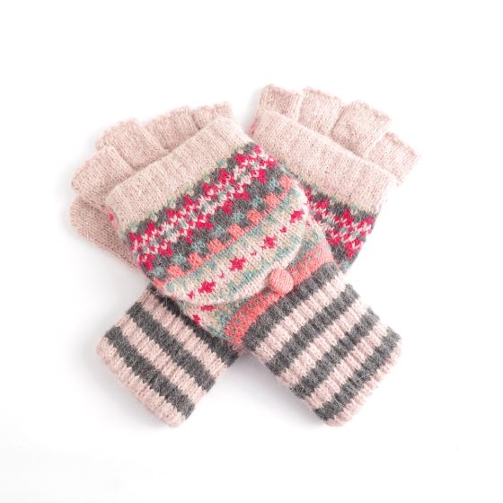 Convertable fingerless mittens