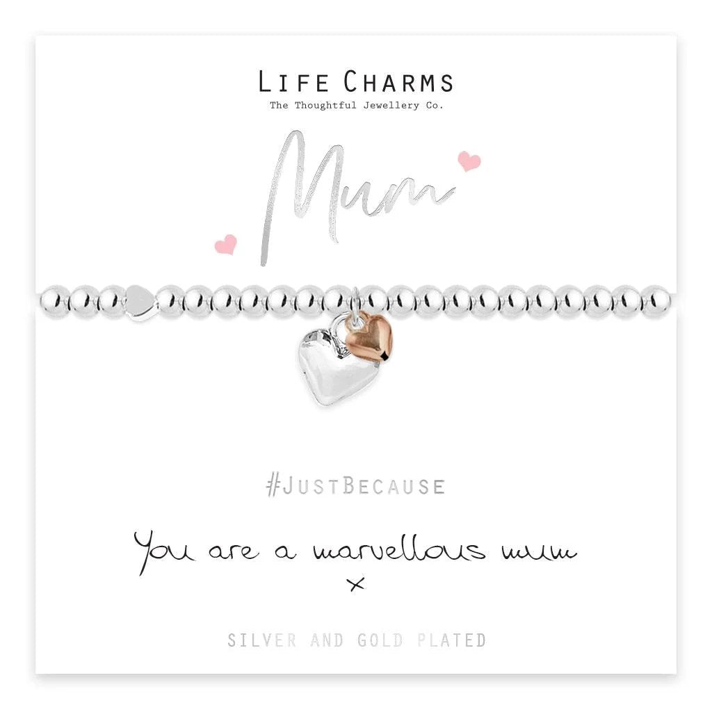 Life Charms Marvellous Mum Bracelet LC008BW