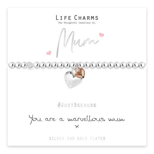 Life Charms Marvellous Mum Bracelet LC008BW