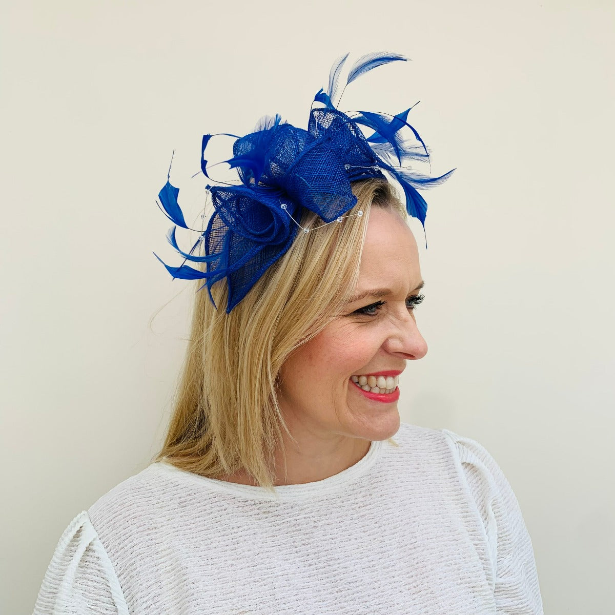 Max and Ellie CF1 Fascinator in Blues