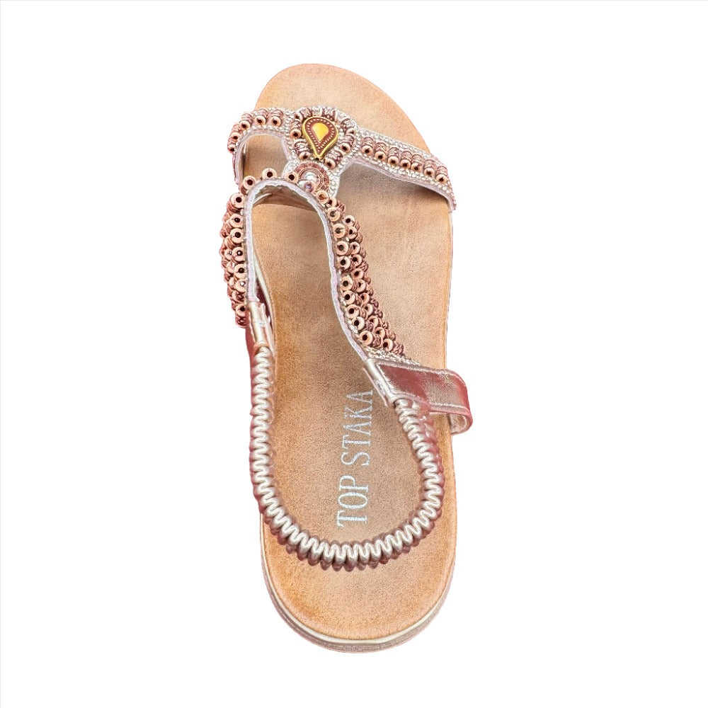 Beaded Sandal