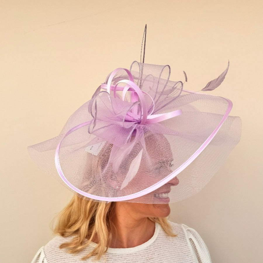 J Bees JB18/098 Purple Large Cloud Fascinator