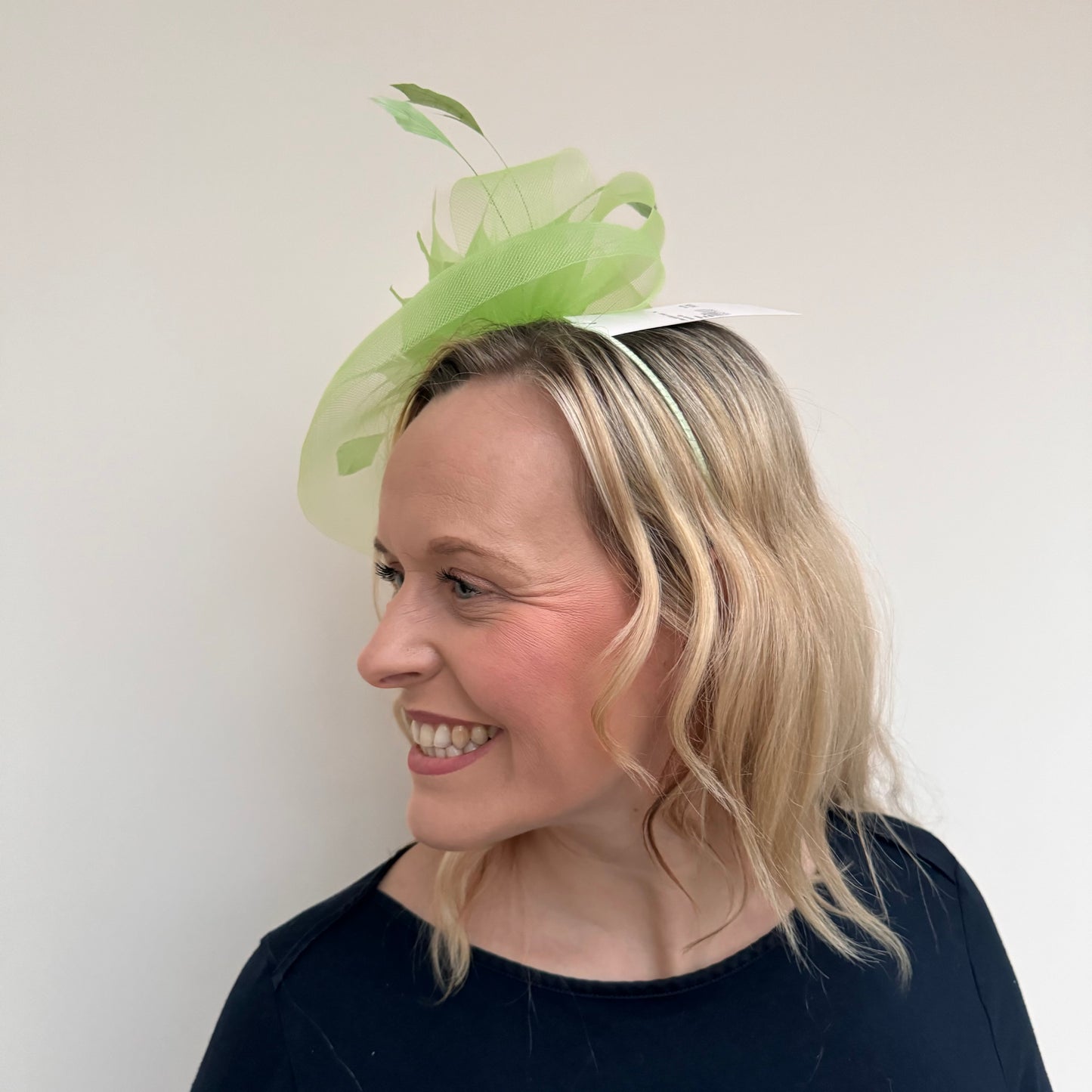 J Bees JB20/598 Net Fascinator in Greens