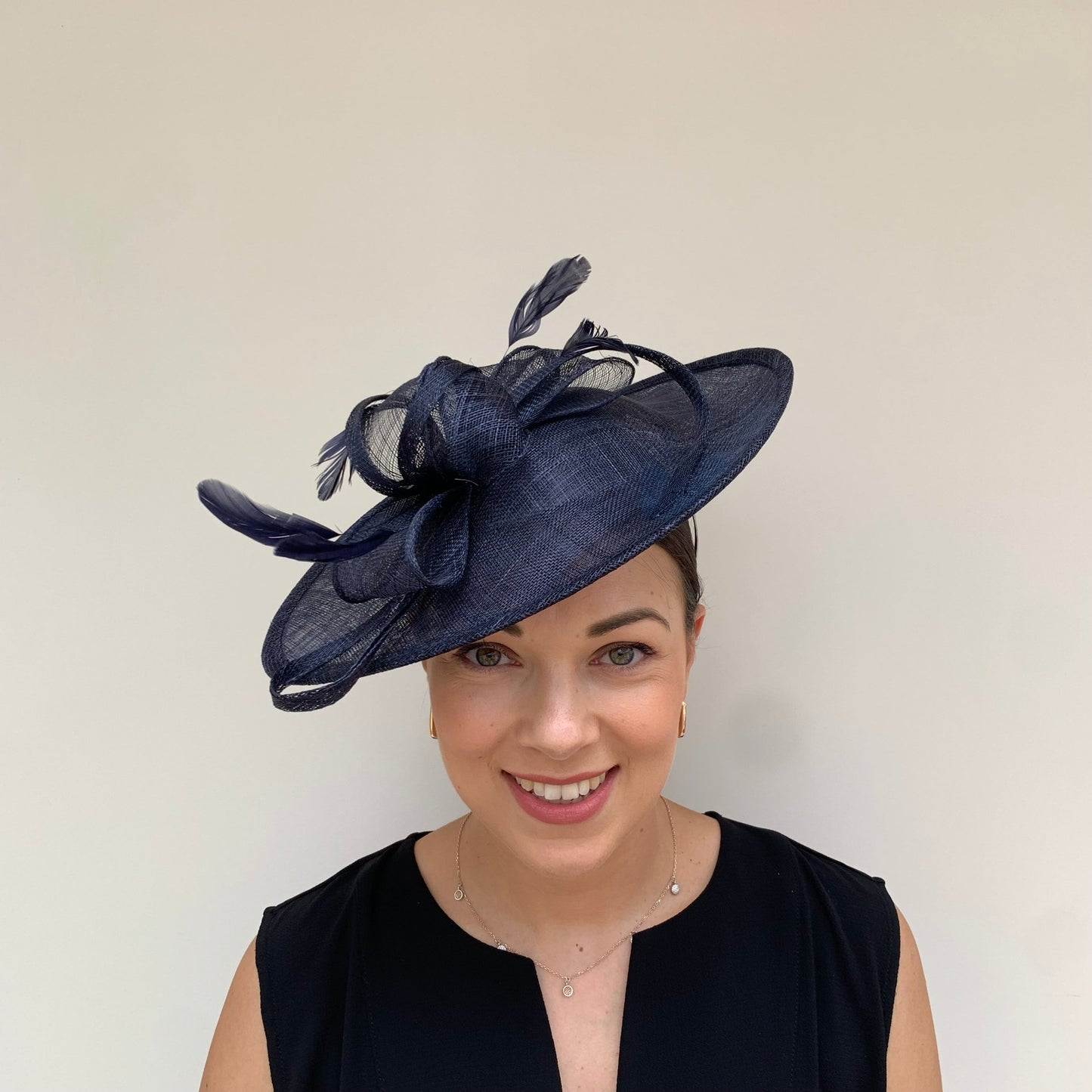 Max and Ellie AD1 Navy Blue Hatinator