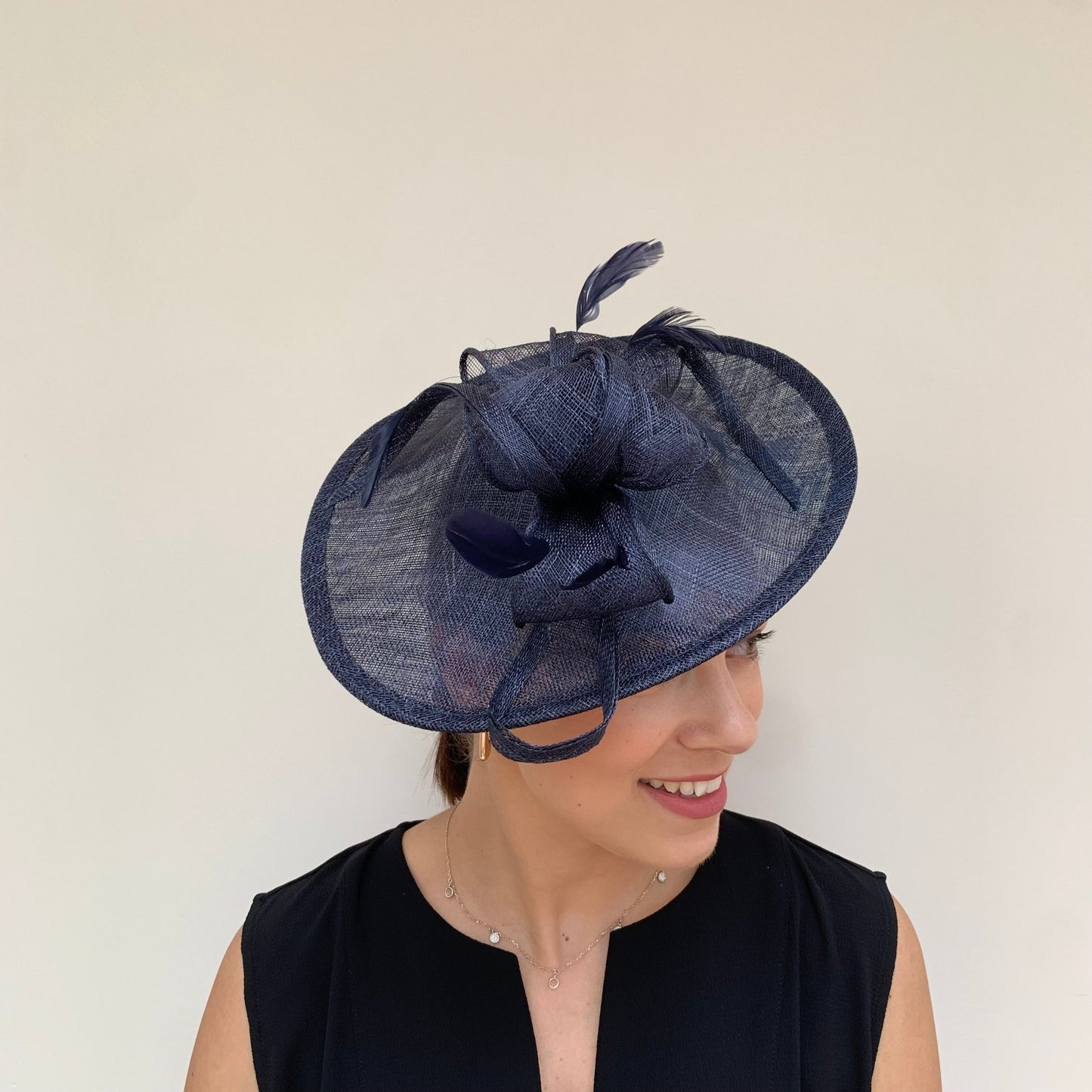 Max and Ellie AD1 Navy Blue Hatinator