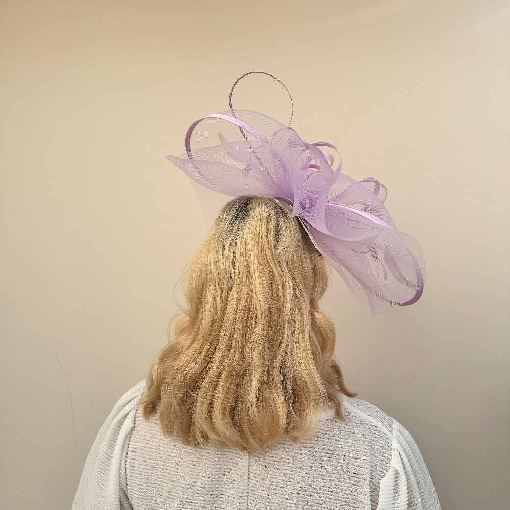 J Bees JB18/098 Purple Large Cloud Fascinator