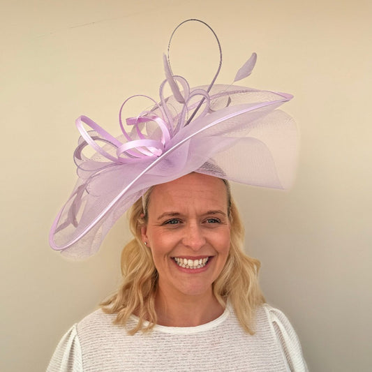 J Bees JB18/098 Purple Large Cloud Fascinator