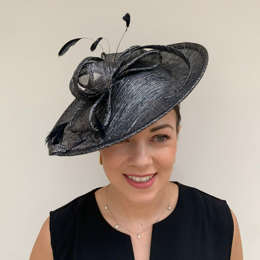 Max and Ellie AD1 Graphite Black Glitter  Hatinator