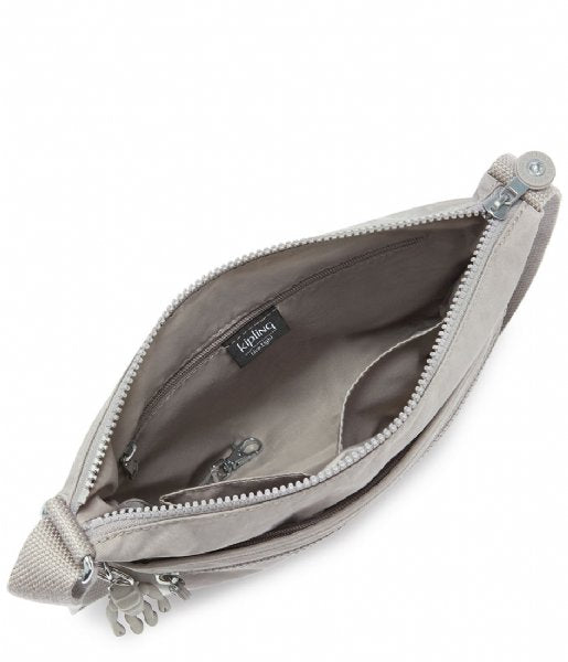 Kipling Arto Grey Gris Crossbody Handbag
