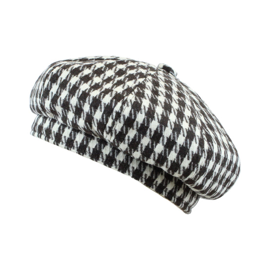 Boardmans Faye Houndstooth Beret