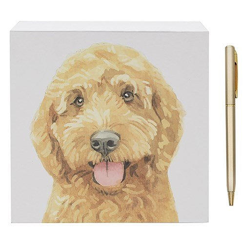 Licks & Kisses Dog Memo Pad and Pen Gift