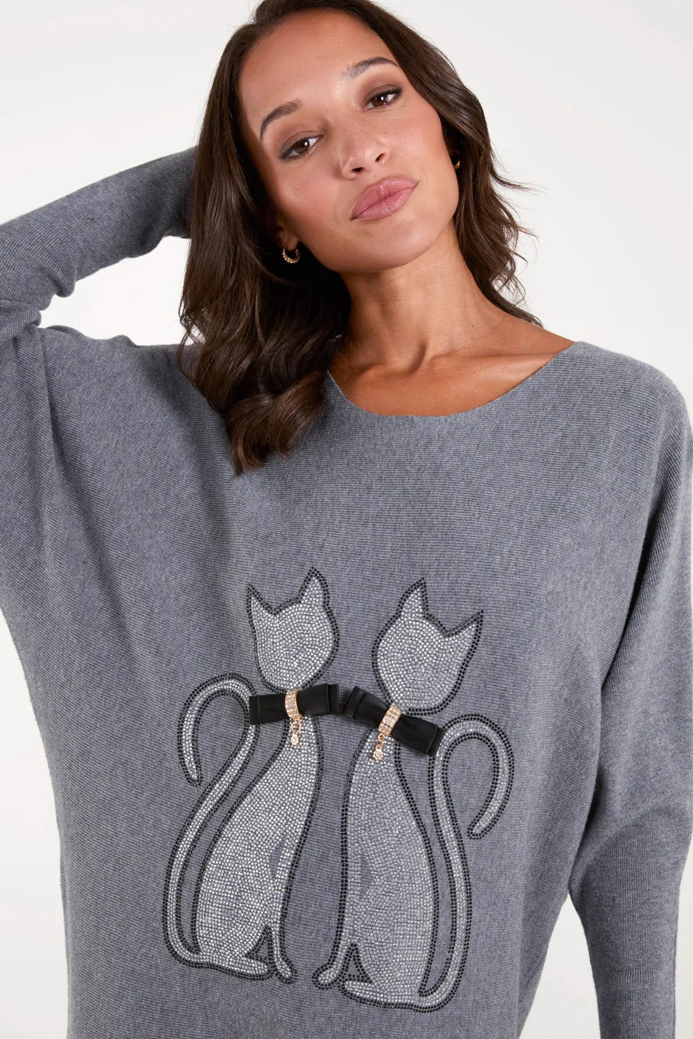 Paramour PK8045 Twin Cat Jumper