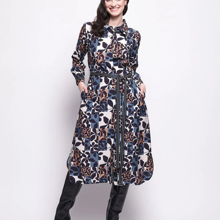Foil FO8105 On The Strip Shirt Dress
