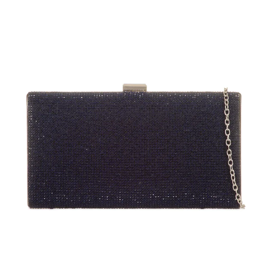 Koko Navy Crystal Front Bag