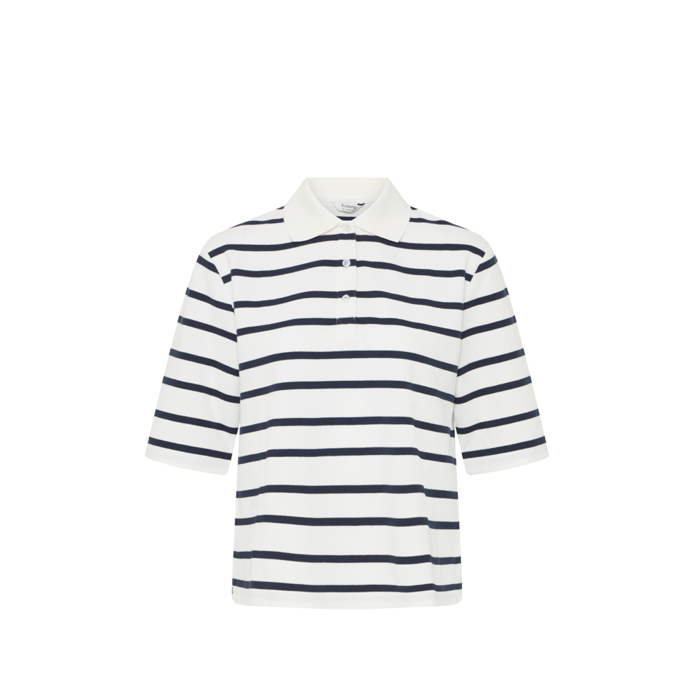 B.Young BYPELDA Cropped Polo Top