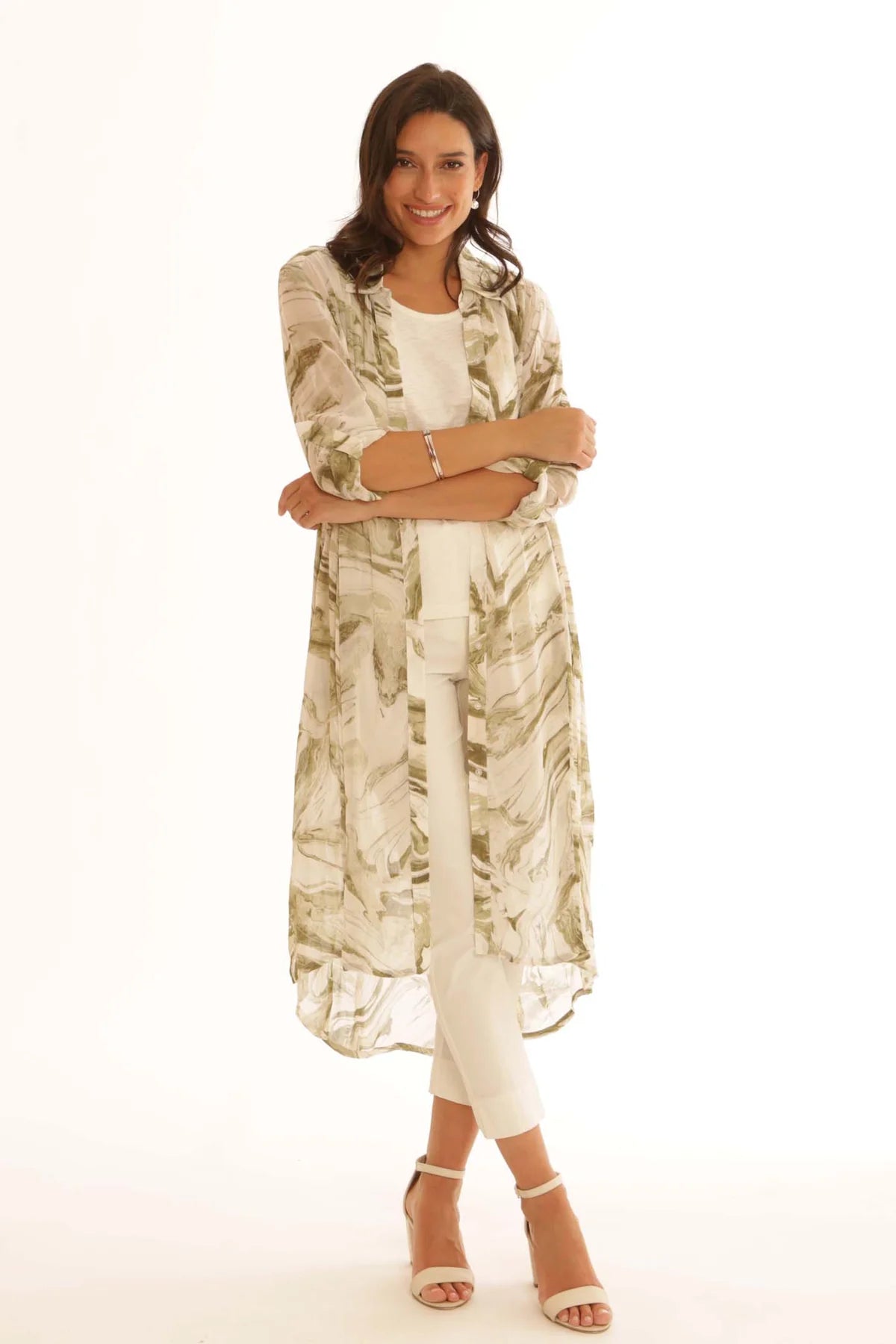 Pomodoro Onyx Hi Low Dress 62505