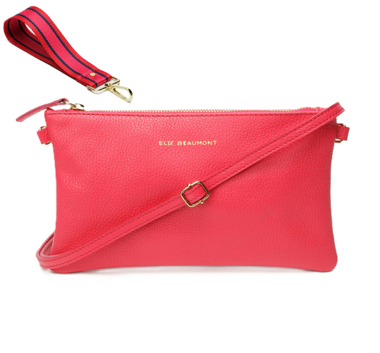 Elie Beaumont Azalea Pink Pouch Bag