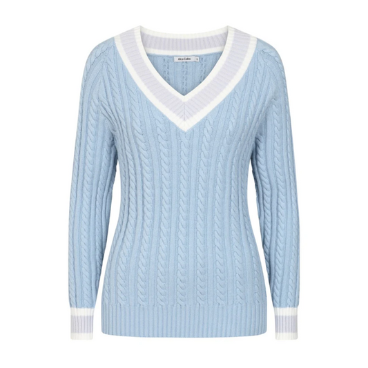 Alice Collins Liz V Neck Pullover