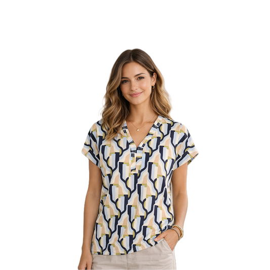 Soyaconcept FELICITY AOP 533 Top