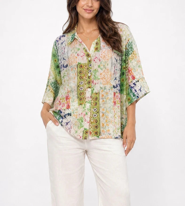 ZP Multipatterned Short Sleeve Shirt