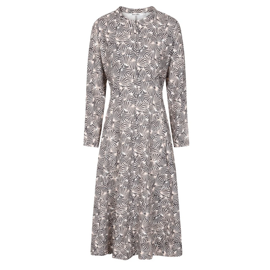 Alice Collins Skylar Print Dress in Winter Sunrise Bison