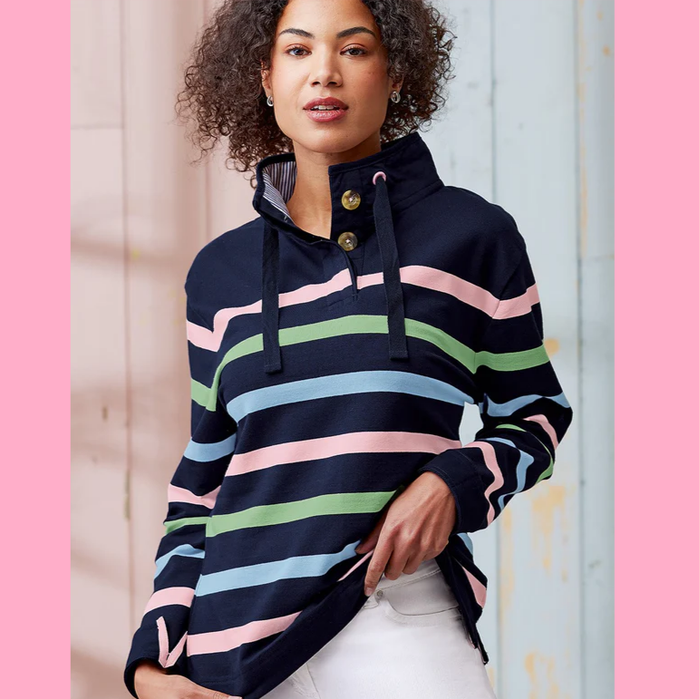 Arctic Storm Thin Stripe Sweatshirt