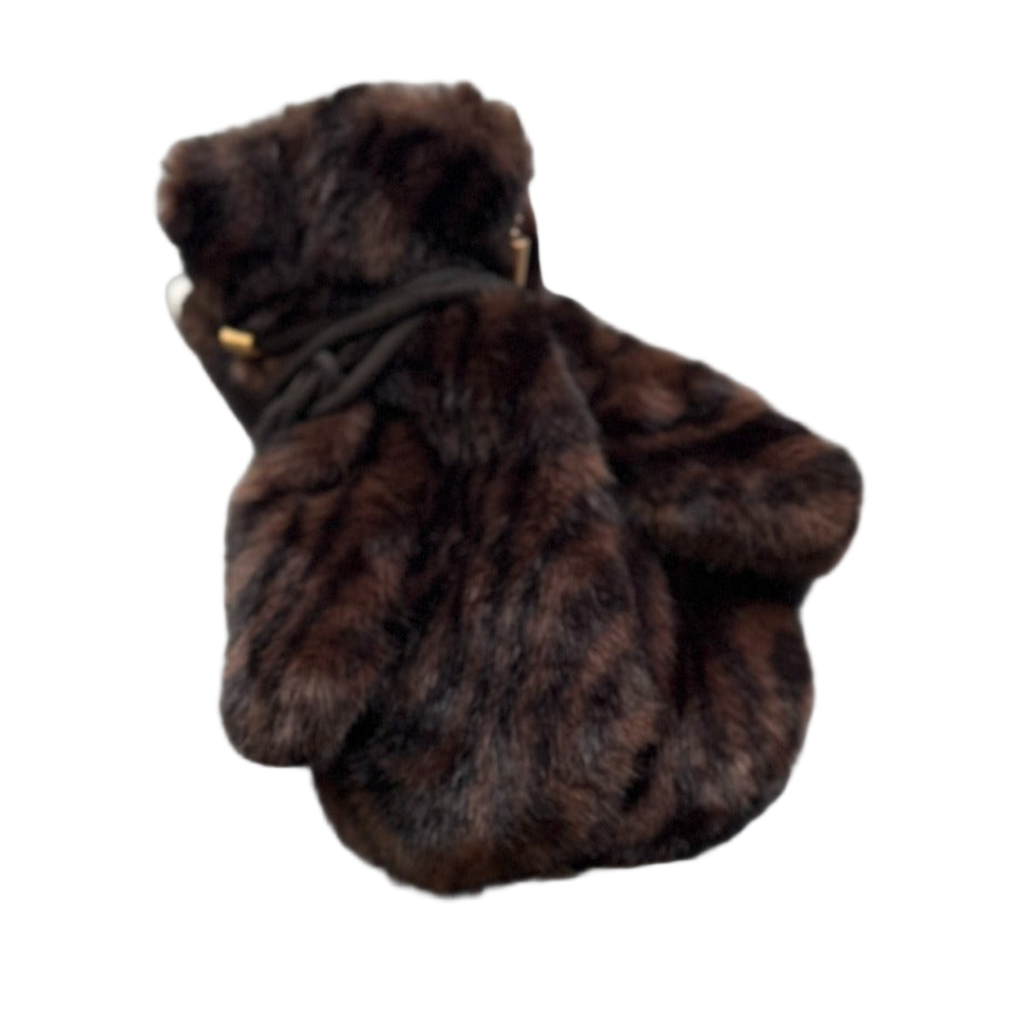 Malissa J Faux Fur Mittens