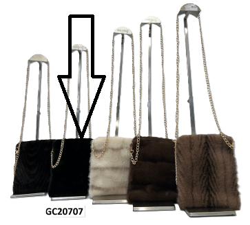 Malissa J Faux Fur Cross Body