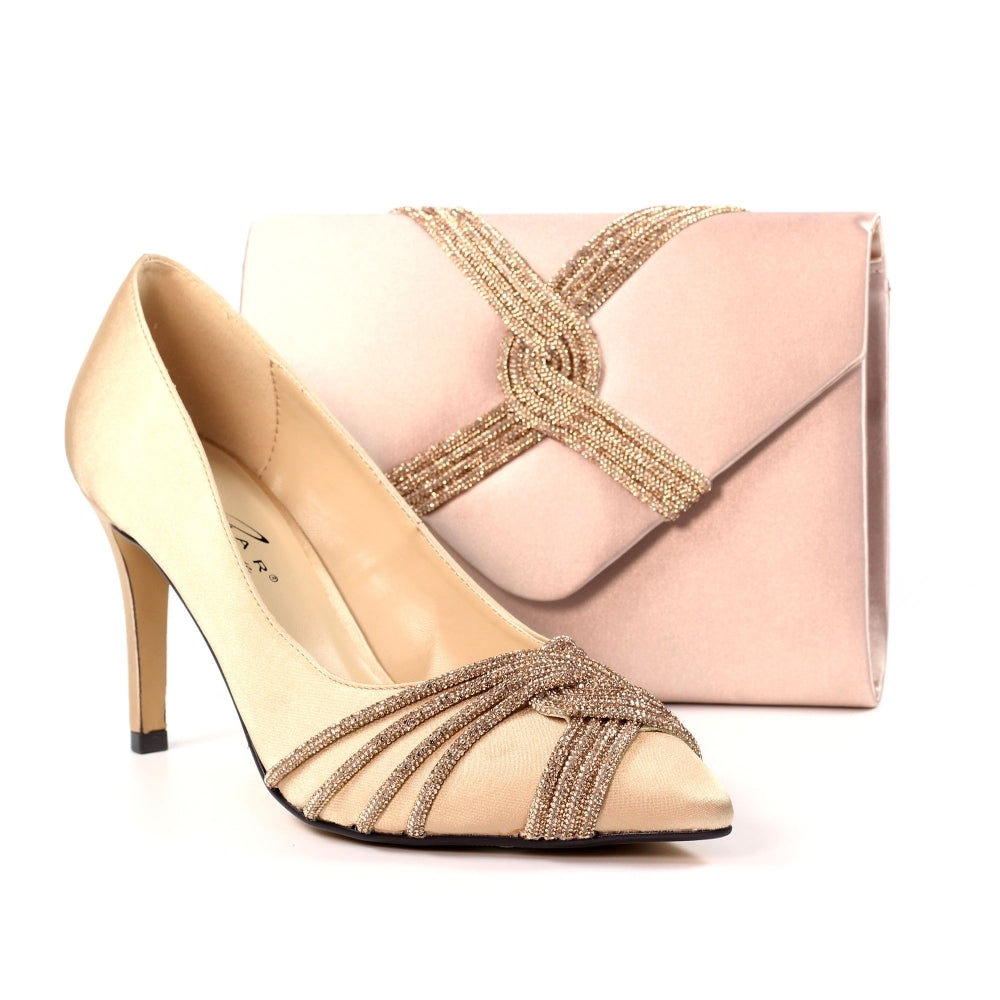 Lunar Tayah Nude Elegance Court Shoe