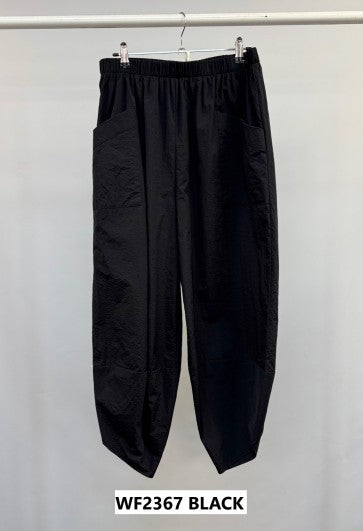 Malissa J WF2367 Nylon ankle Grazer Trousers