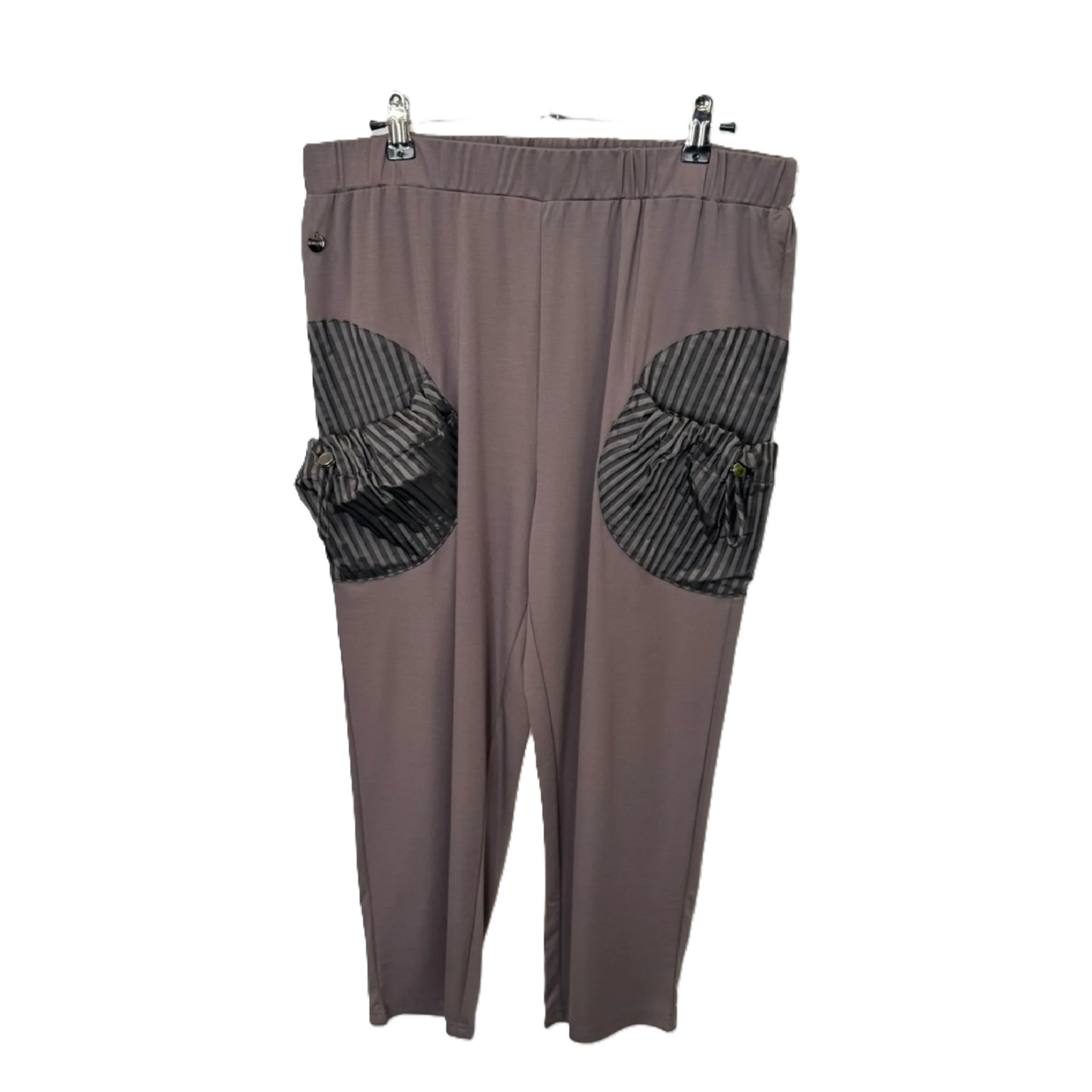 Malissa J AW25 WF2560 Jersey Trousers with Circle Pocket