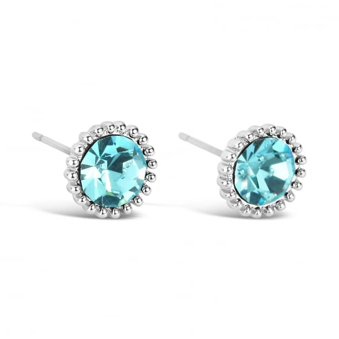 Park Lane Blue Stud Earrings