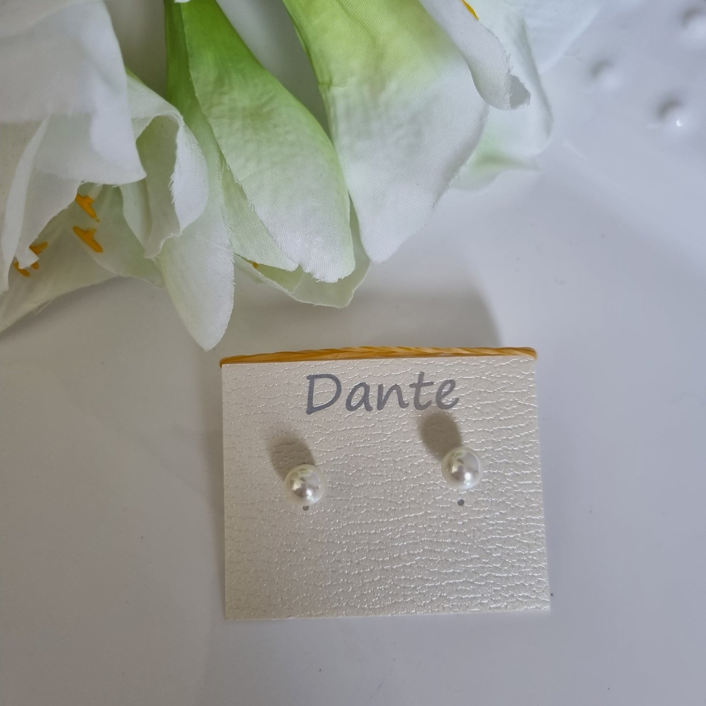 Dante pearl earrings Ivory