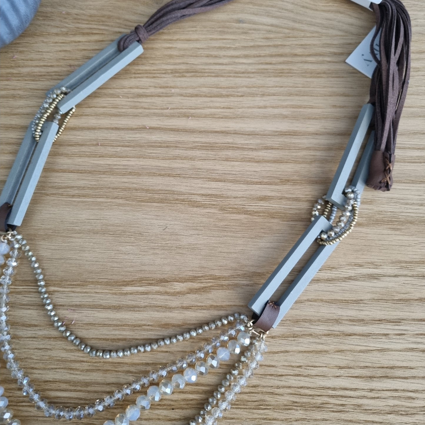 Envy Multi bead long necklace