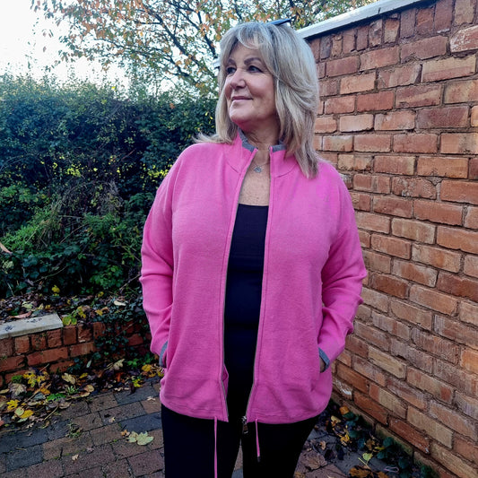 Malissa J Two pocket zip jacket