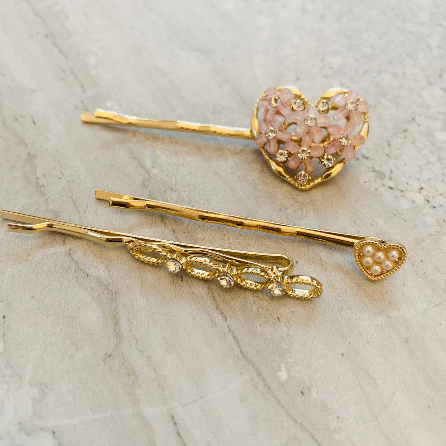 Vintage inspired hair clips