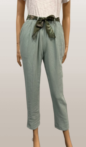Mudflower cotton trousers